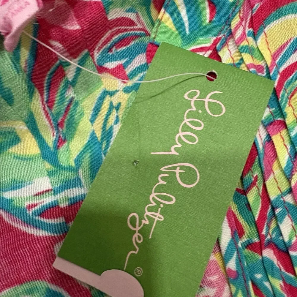 Lilly Pulitzer Sarasota Tunic Jungle Tumble Size M Tropical Preppy